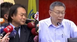 北市開議！王世堅帶一卡皮箱贈柯文哲
