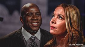 NBA／魔術突辭職　美魔女老闆說…
NBA,洛杉磯湖人,Magic Johnson,總裁,辭職,下台Jeanie Buss
翻攝自推特ClutchPoints