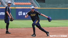 中信兄弟新洋砲里迪。（圖／記者王怡翔攝影）