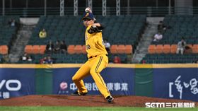 中信兄弟先發投手蔡齊哲。（圖／記者王怡翔攝影）