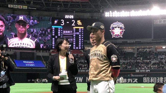 日職／閃中田翔　王柏融首次勝利打點