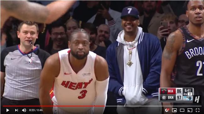 NBA／現身韋德告別戰　甜瓜想投籃