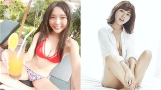 玩很大兩女神洩春光！網：下面白白的