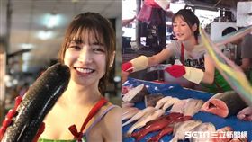 「最美魚販」劉芃芃（阿澎）／記者許書維攝