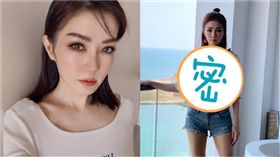 謝金燕大秀川字腹肌。（圖／IG）