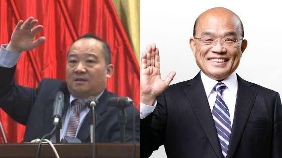 李毅主張武統　蘇揆認有違國安之虞