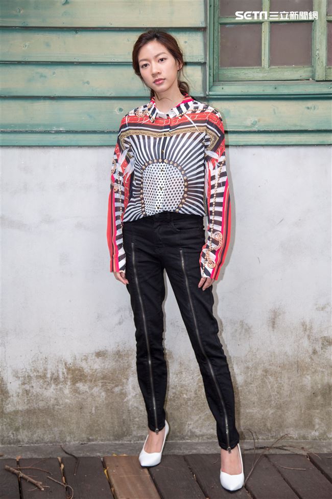 陳妤接受三立新聞網專訪。（記者林士傑/攝影）