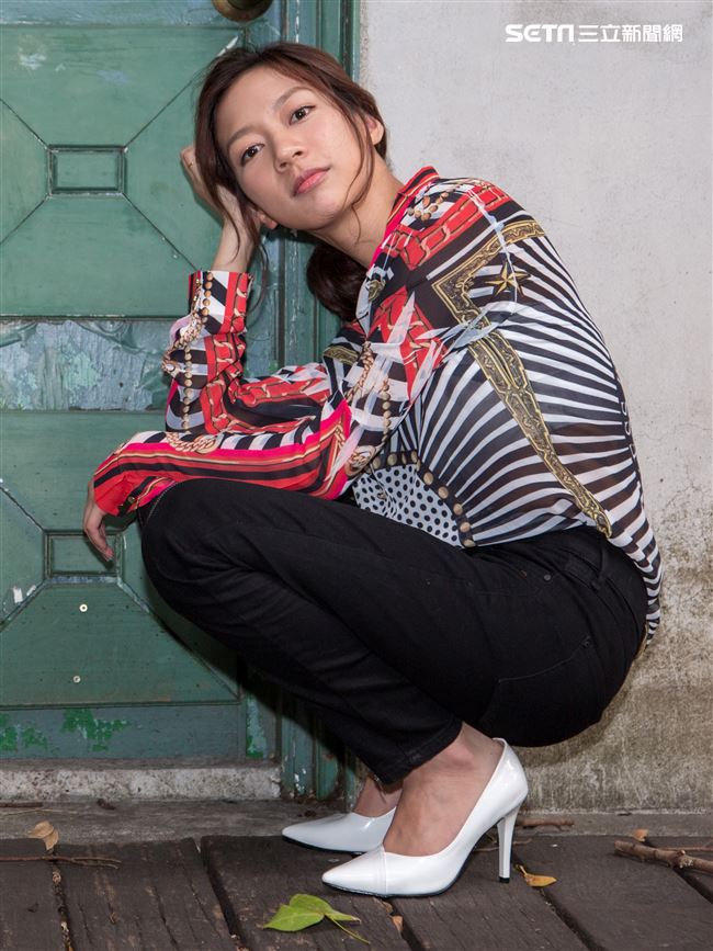 陳妤接受三立新聞網專訪。（記者林士傑/攝影）