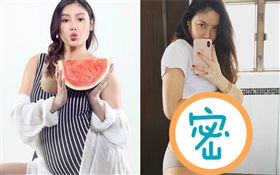 樂基兒/懷孕/孕肚。IG