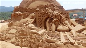 福隆國際沙雕藝術季,謬思女神,／觀光局提供
