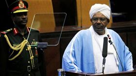 蘇丹國防部長奧夫（右）。（圖／路透社／達志影像）