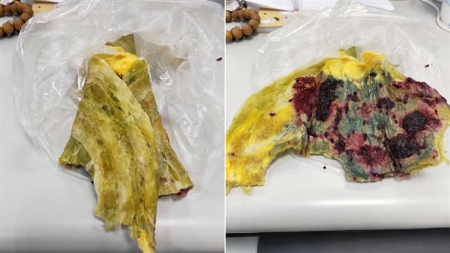 媽自製「愛心抓餅」　網：以為發霉…