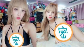 小A辣性感比基尼讓不少女粉絲自嘆不如。（圖／翻攝自小A辣IG）