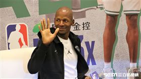 「雷槍」Ray Allen旋風訪台。（圖／記者劉家維攝影）