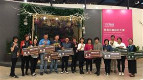 花舞館櫥窗花藝設計登場 邀民眾把握參觀最後檔期／中市府提供