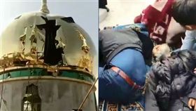 甘肅清真寺剛蓋成…中共強行拆除　穆斯林老人崩潰痛哭 圖翻攝自Bitter Winter - 寒冬YOUTUBE