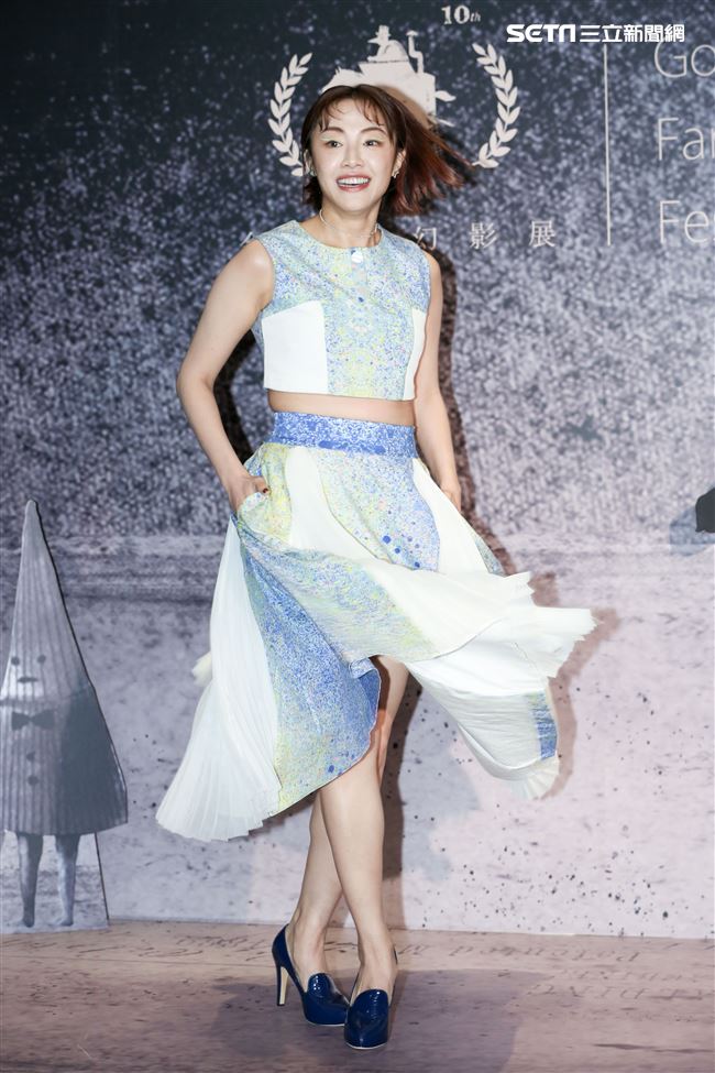 2019金馬奇幻影展開幕片「大體臨門」，演員張允曦(小8)。（記者林士傑/攝影）