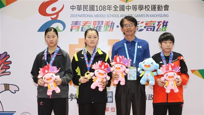 全中運／淡江高中大贏家　桌球摘5金