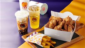 頂呱呱,炸雞,一芳,手搖飲,日出茶太。