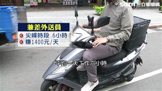 斜槓族兼差外送！日工作6小時破3萬