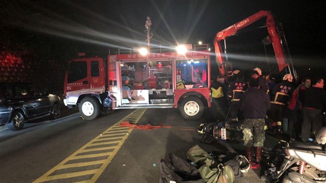 日籍男疑自撞護欄　墜15公尺溪谷亡