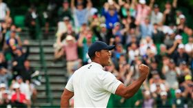 ▲伍茲第2合回8桿排名上升到並列第6。（圖／翻攝自美國名人賽推特） 