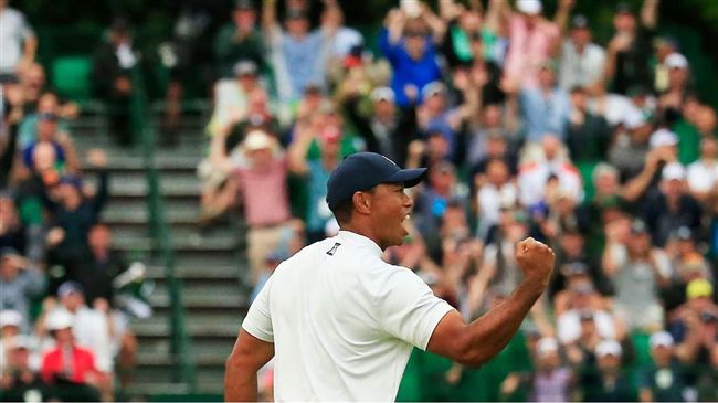 高球／名人賽次輪伍茲68桿暫居第6