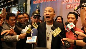 美西時間4/12日韓國瑜於南加玉山協會晚宴前聯訪，高雄市府