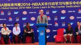 ▲NBA主席Adam Silver。（圖／取自NBA推特）
