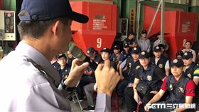 冷面殺手謝惠仁接駕大甲媽、彰化警方、彰化警力／記者許書維攝