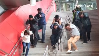 人質在我手上！桃警機捷「防恐演練」
