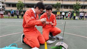 ARRC火箭升空活動　圖／武功國小家長會長朱建煇提供
