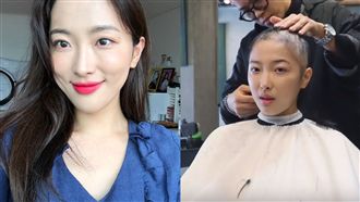 網美罹癌剃髮淚崩　男友暖抱：好可愛