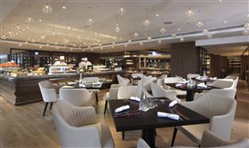 君悅凱菲屋,自助餐。