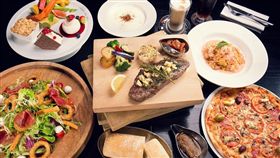 君悅凱菲屋,自助餐。