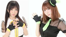 波多野結衣（右）將與大槻響一同來台慶祝出道10年。（圖／日商東櫻提供）