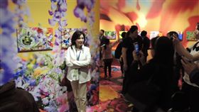 中華民國十大傑出青年春遊花博　讚園區永續生態多元展區