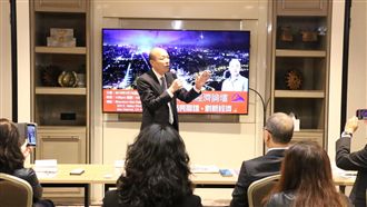 high起來！韓國瑜訪美「開唱」