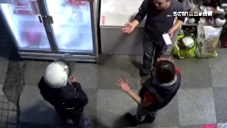 醉漢騎車搜刮愛心物資　老闆阻止怒轟