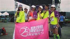 ▲來自福建的「最顏值路跑團」。（圖／記者林辰彥攝影）