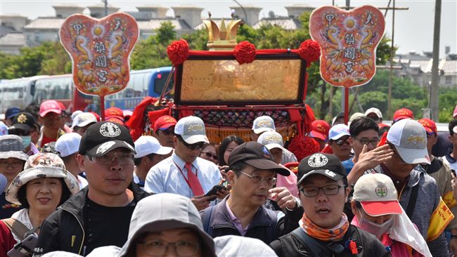 大甲媽白沙屯媽方向不同　碰面恐落空