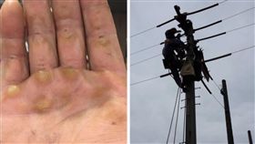 店員找零「丟」桌上！工人手上全是繭...嘆：沒有我們哪來電可用（圖／爆怨公社）