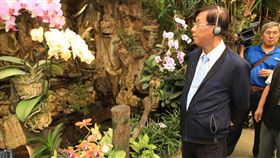 南投縣長率隊訪花博取經建設 肯定花博之美帶動觀光／中市府提供