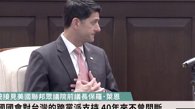 美超大咖萊恩見小英！這暖動作超吸睛