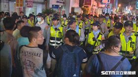 大甲媽回鑾彰化警力／記者許書維攝