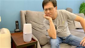 486先生,智慧音箱(記者郭奕均攝影)