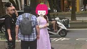 近日野生三上悠亞在晶華酒店附近被捕獲。（圖／翻攝自爆料公社臉書）