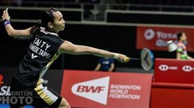 ▲戴資穎下周將追平李雪芮紀錄。（圖／Badminton Photo提供）
