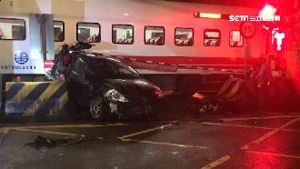 普悠瑪又出事！轎車駕駛命大逃出輕傷