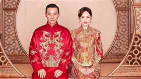 羅晉唐嫣。（圖／翻攝自微博）